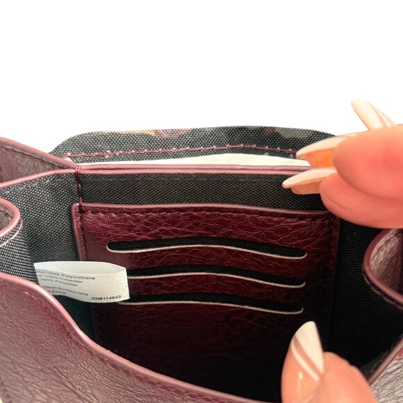 Touch Clear Screen Wine Color Crossbody - Picture 4 of 7